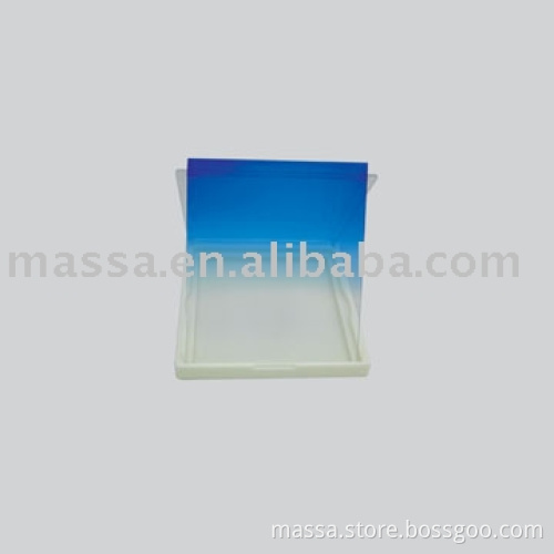 Graduated Blue square filter